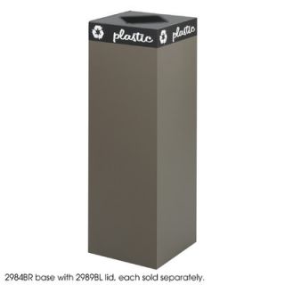Safco Products Public Square 44 H Recycling Receptacles 2984BR / 2984BL