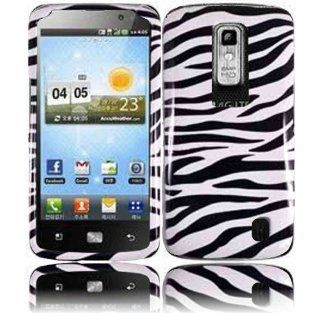 Zebra Hard Case Cover for LG Spectrum VS920 Cell Phones & Accessories