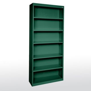 Sandusky Deep 84 Bookcase BA50 361884 00 Color Forest Green