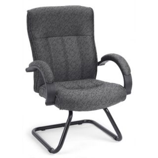 OFM Reception Chair 455 Fabric Charcoal