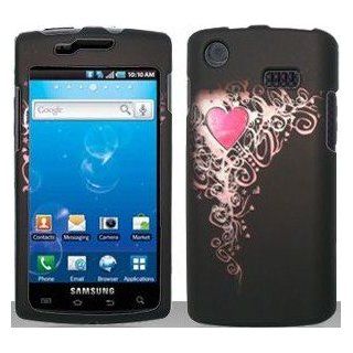 Heart Design Hard Snap On Case Cover Faceplate Protector for Samsung Captivate i897 Galaxy S + Free Texi Gift Box Cell Phones & Accessories
