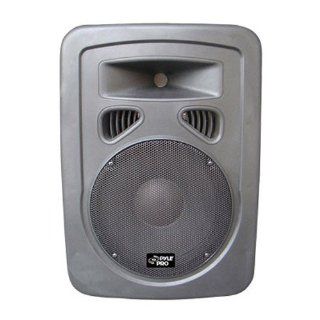 Pyle Pro PPHP898A 400 Watts 8'' 2 Way Plastic Molded Powered/Amplified Speaker System Musical Instruments
