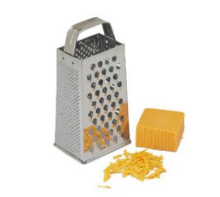 Polar Ware Grater, 4 Sided, Stainless Steel