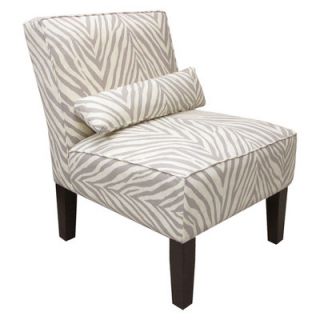 Skyline Furniture Slipper Chair 5805SDNCML / 5705SDN_GRAPH Color Sudan Graphite