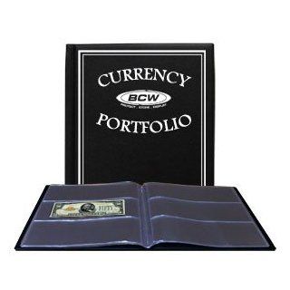 BCW   Currency Portfolio   (Dollar Bill Combo Storage Album)   Currency and Coin Collecting Supplies  Paper Currency Album  Sports & Outdoors