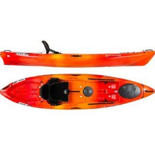 Wilderness Systems Ride 115 Kayak   Sit On Top Mango, One Size  Day Touring Kayaks  Sports & Outdoors