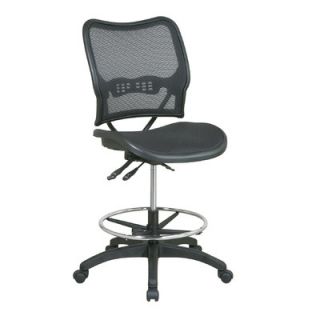 Office Star Height Adjustable Drafting Chair with Footring 13 77N30D / 13 77N