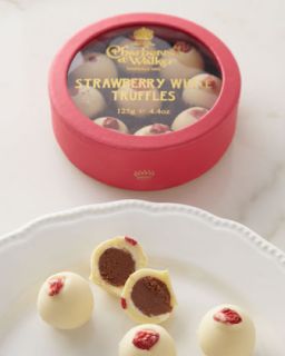 Strawberry White Chocolate Truffles   Charbonnel ET Walker