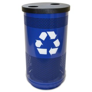 Witt Stadium Series Perforated Recycling Receptacle SC35 02 BL FHH