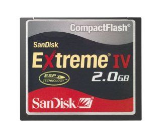 SanDisk 2 GB Extreme IV CompactFlash Card ( SDCFX4 2048 901 ) Electronics