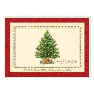 Hoffmaster 311090 901 ECO406 Recycled Gift Certificate Placemat, 14" Length x 10" Width, Splendid Tree (Case of 1000)