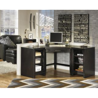 Signature Design by Ashley Mount Clemens Corner Desk with Bookcase H550 47