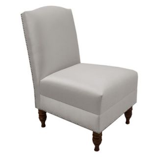 Skyline Furniture Nail Button Fabric Armless Chair 31 1GN PWOXFSTRCHR / 31 1G