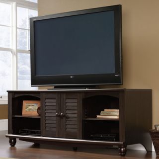 Sauder Harbor View 63 TV Stand 403680 / 403679 Finish Antiqued Paint (Brown)