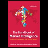 Handbook of Market Intelligence Understand, Compete and Grow in Global Markets