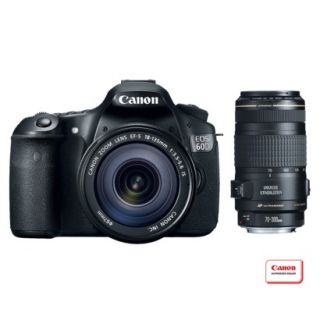 Canon EOS 60D 18MP Digital SLR Camera with EF S