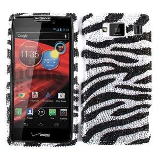 Motorola Droid RAZR HD XT926 Black Zebra Case Cover Hard Faceplate New Housing Cell Phones & Accessories