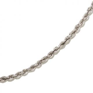 Michael Anthony Jewelry® 10K Glitter Rope Chain 22" Necklace