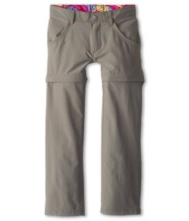 The North Face Kids Camp TNF Convertible Pant Girls Casual Pants (Gray)