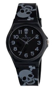 Laurens Women's VR04J901Y Colored Rubber Black Dial Rubber Skeleton Strap Watch at  Women's Watch store.