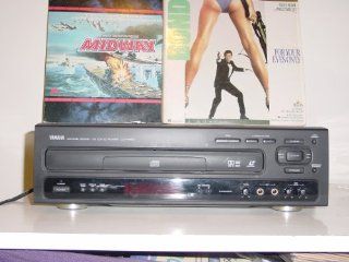 Yamaha CDV W901 Karaoke Future Function Auto Reverse LaserDisc LD CD CDV Player Excellent 