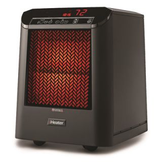 iHeater Max 1500 Compact Space Heater with Remote Control iH 301 Finish Black
