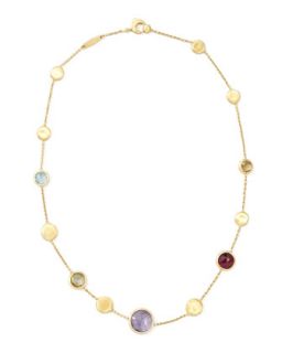 Jaipur Mixed Stone Necklace, 16L   Marco Bicego