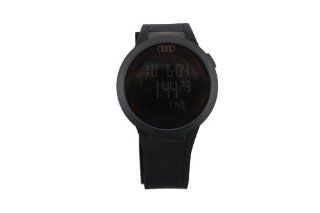 Genuine Audi Accessories AHP903M Touch Screen Watch with Metal Bracelet Automotive