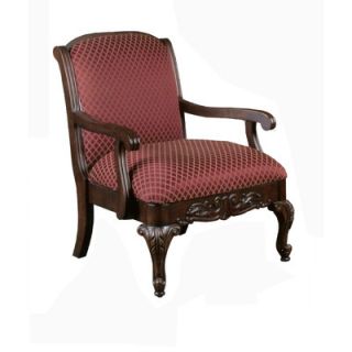 Comfort Pointe Fremont Cotton Arm Chair 3177 Safari Magenta