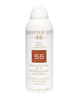 SPF 55 Continuous Mist   Hampton Sun