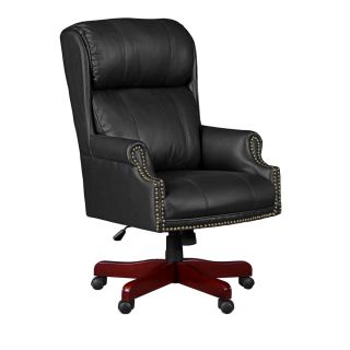 Barrington Traditional Leather Judges Chair