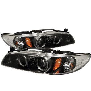 Spyder PRO YD PGP97 1PC HL BK Pontiac Grand Prix 1 Piece Halo Black Projector Headlights Assembly (Sold in Pairs) Automotive