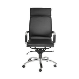 Eurostyle Gunar Pro High Back Leatherette Office Chair with Arms 01264 Color