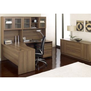 Jesper Office 63 Crescent Desk Suite with Hutch X1633224L