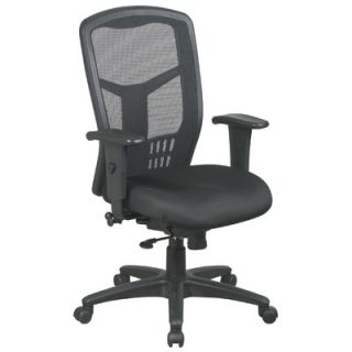 Office Star ProLine II ProGrid High Back Managerial Chair with Arms 90662