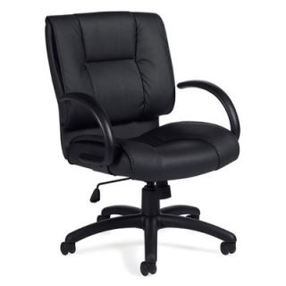 Offices To Go Mid Back Luxhide Executive Tilter Office Chair OTG2701