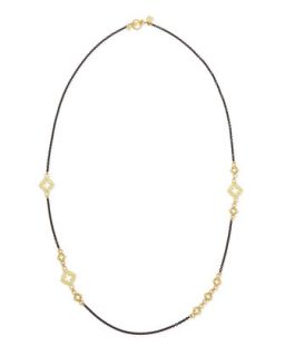 Champagne Diamond Cravelli Midnight Chain Necklace, 24   Armenta