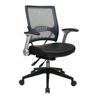 Office Star Professional Air Grid Back Managers Chair with Flip Arms 67 E36N69R5