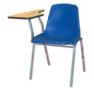 National Public Seating Poly Shell Chair with Optional Tablet Arm 8100/ TA81R/L