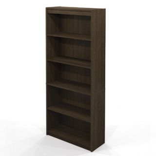 Bestar Accessories 72 Bookcase 65715 Finish Tuxedo