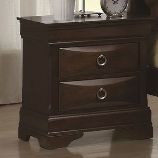 Wildon Home ® Lexington 2 Drawer Nightstand LE3403N