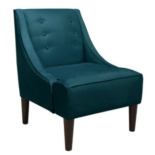 Skyline Furniture Swoop Arm Chair 77 1 Color Mystere Peacock