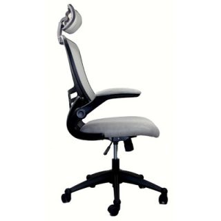 Techni Mobili High Back  Executive Chair with Headrest RTA 80X5 BK / RTA 80X5