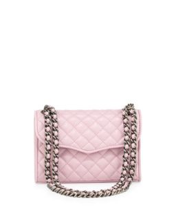 Quilted Affair Mini Shoulder Bag, Dusty Pink   Rebecca Minkoff