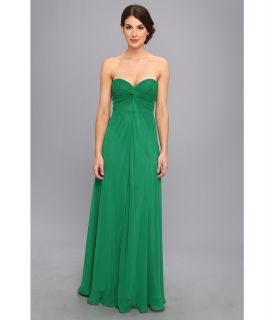 Faviana Strapless Sweetheart Chiffon Gown 7342 Womens Dress (Green)