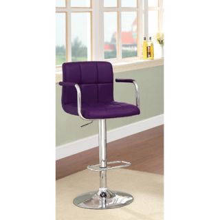 Hokku Designs Goldmember 24.5 Adjustable Swivel Bar Stool IDF BR6917 Color 