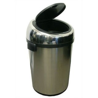 itouchless 18 Gal. Stainless Steel Touchless Trashcan IT18RC