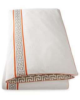 Queen Embroidered Duvet Cover, 92 x 96