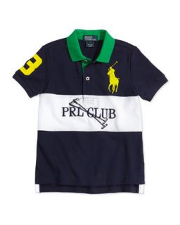 Colorblock Mesh Polo Shirt, Boys 4 7   Ralph Lauren Childrenswear