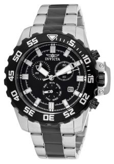 Invicta 13630  Watches,Mens Pro Diver Chronograph Black Dial Two Tone, Chronograph Invicta Quartz Watches